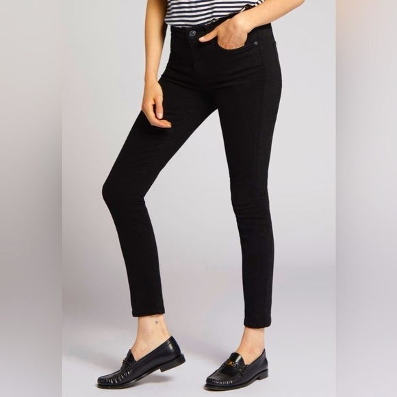CURRENT ELLIOTT The Stiletto Skinny Jeans Black Noir 28 - Picture 1 of 9